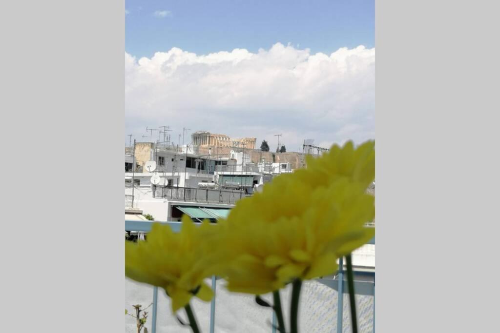 Rooftop Studio, Acropolis View! เอเธนส์ ภายนอก รูปภาพ