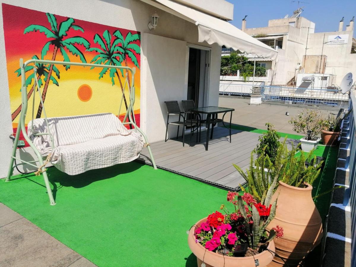 Rooftop Studio, Acropolis View! เอเธนส์ ภายนอก รูปภาพ